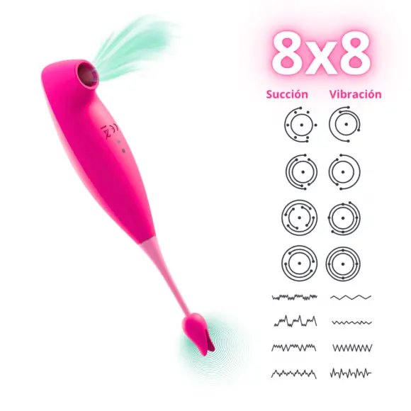 Woodpecker Succionador y vibrador 2 en 1 - Imagen 3