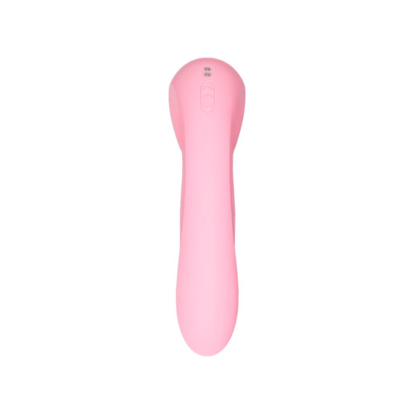 Succionador y vibrador Curvy Fuscia - Imagen 3