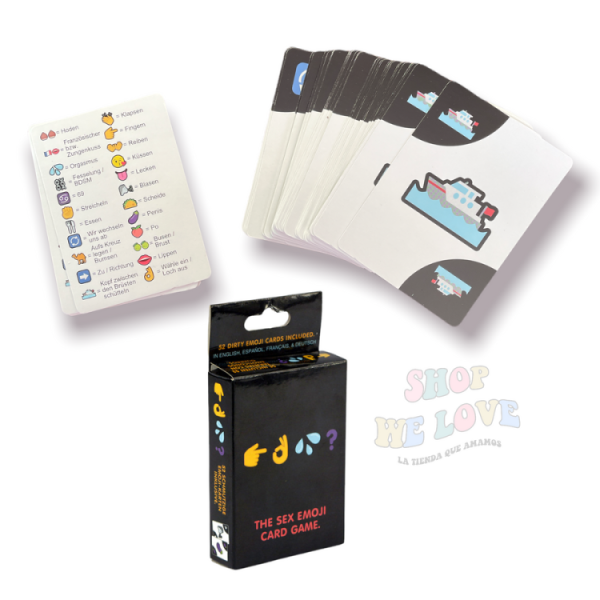 Juego de Cartas Sex Emoji - Imagen 2