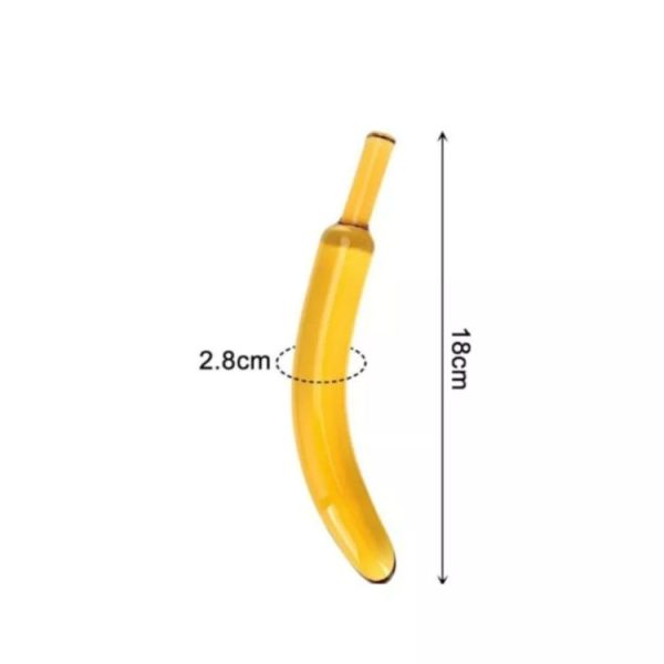 Dildo Vidrio Banano - Imagen 2