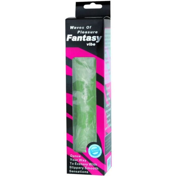 Dildo Vibrador Verde Multivelocidad - Imagen 3