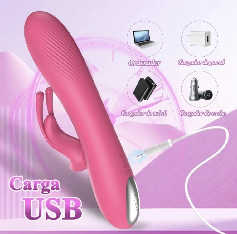 💗 Vibrador Estimulador Punto G y Clítoris - Imagen 2