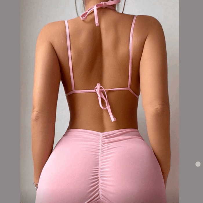 💗 Vestido Lencería Rosa - Imagen 2
