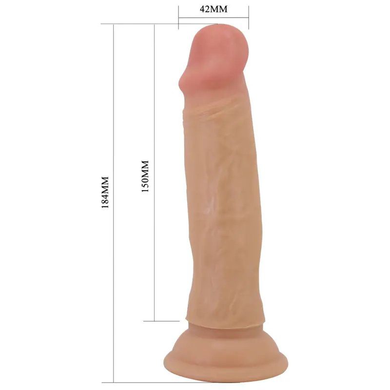 Dildo realista masturbable articulado 18cm - Imagen 3