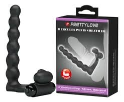Plug Doble Penetración Vibrador Hércules