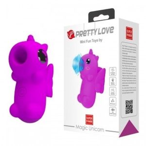 Mini Vibrador y Succionador de Clitoris – Finger Magic Unicorn