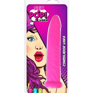 Dildo Vara Rosado Texturado Sex Pop Starsex