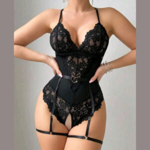 Body Negro Encaje XL/XXL