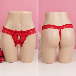 Colaless Encaje Rojo