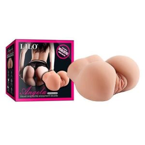 Masturbador masculino realista Angela vagina y ano.