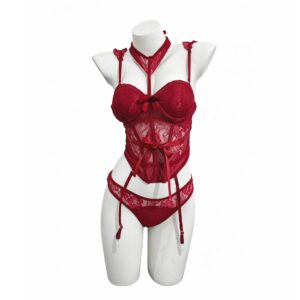 Corset de Encaje Burdeo