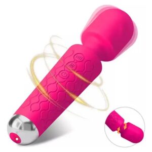 Masajeador Vibrador Tipo Wand con Cabezal Flexible