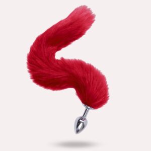 Plug anal cola zorro talla M