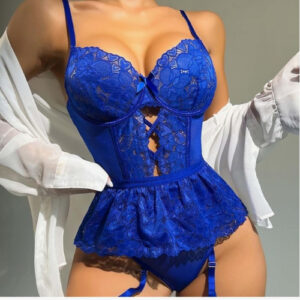 Body de Encaje Azul