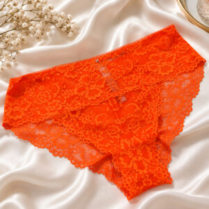 Calzón Floral Naranja